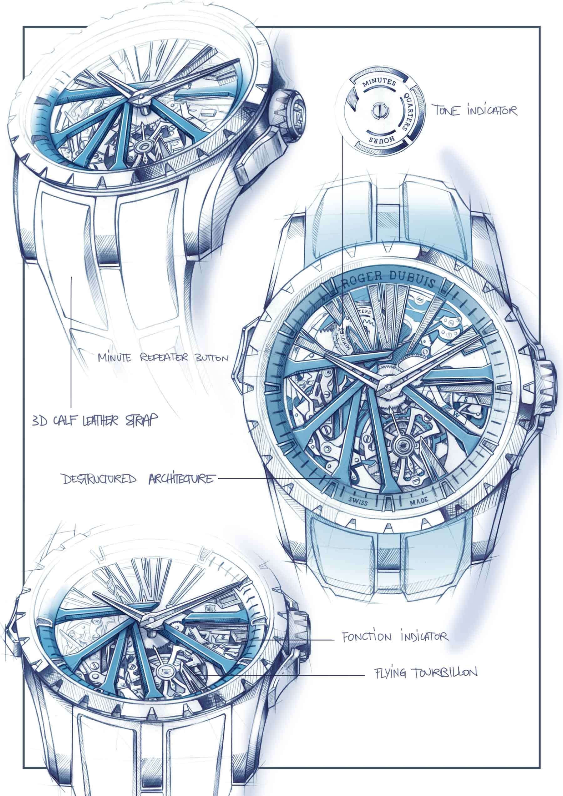 Roger Dubuis Excalibur Diabolus In Machina Unique Watch Costs $571,000 Watch Releases 