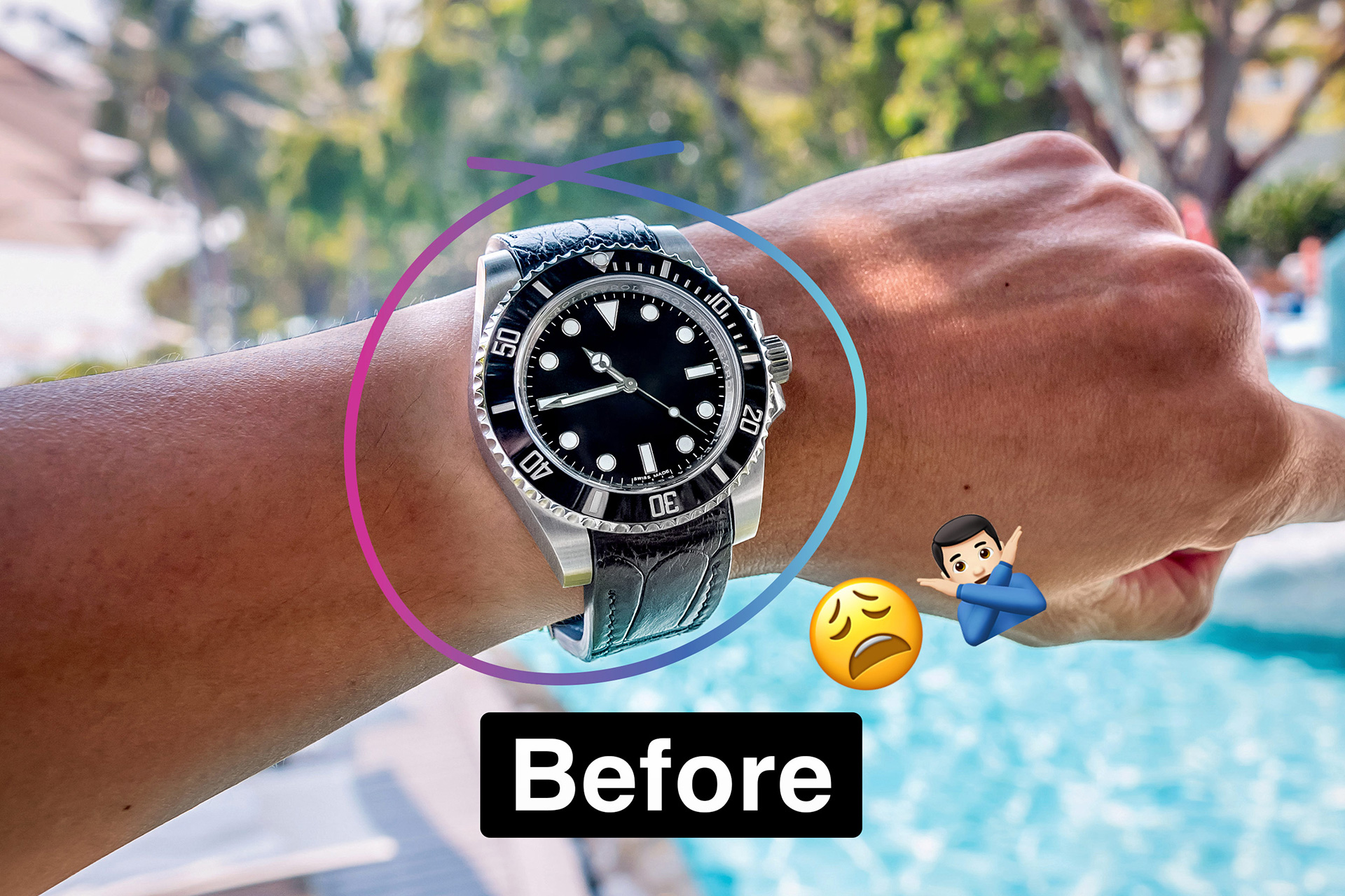 Say Goodbye To Unwanted Watch Tans Line With Wrist Ray Watch Releases 