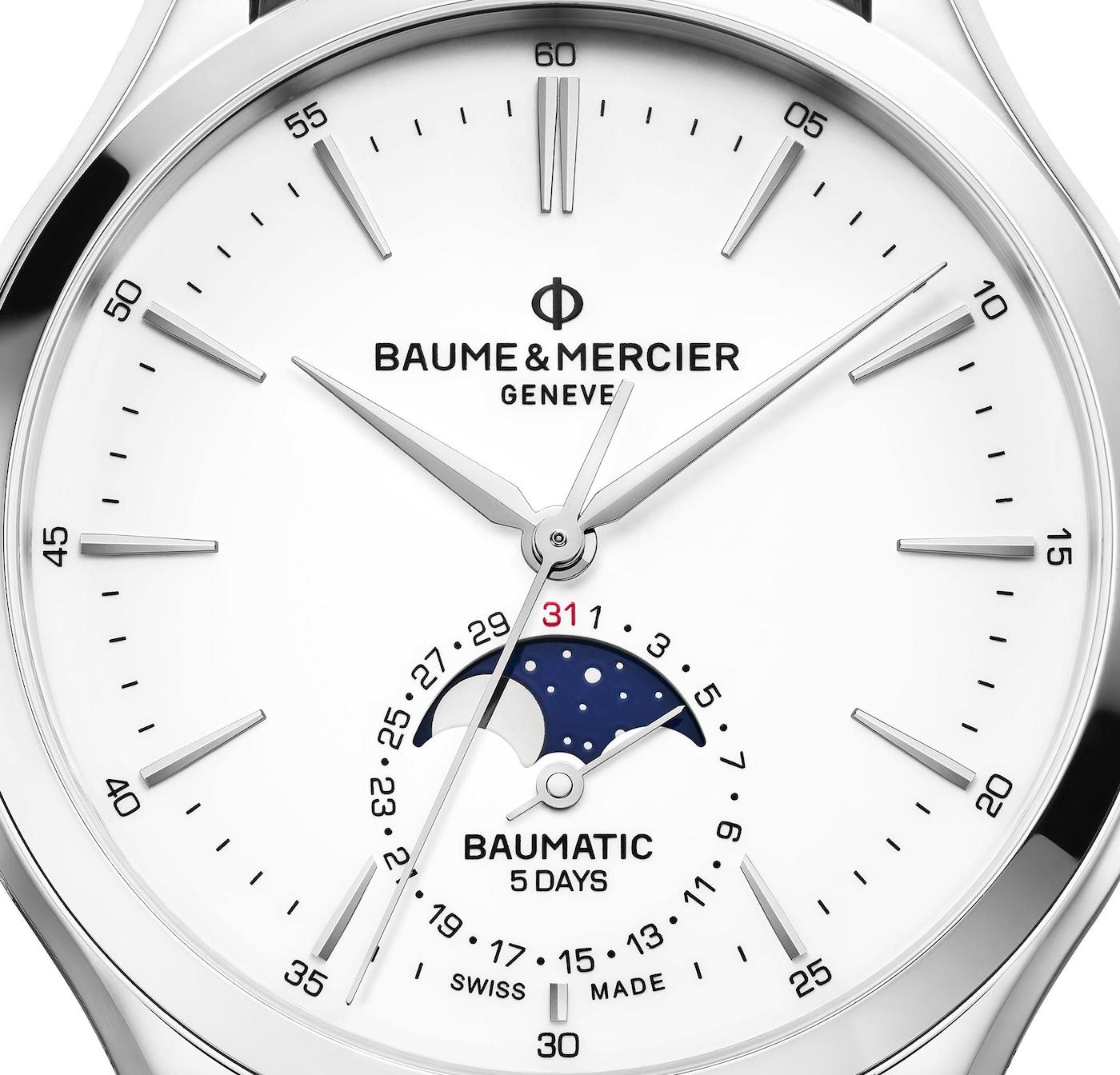 Design & Value: New Baume & Mercier In-House Baumatic Clifton Moon Phase Watches For 2020 Watch Releases 