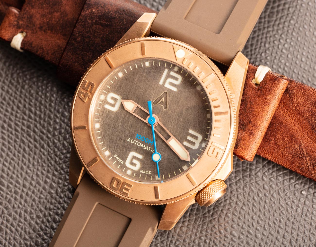 Andersmann Bronze 1000M Diver Watch Review Wrist Time Reviews 