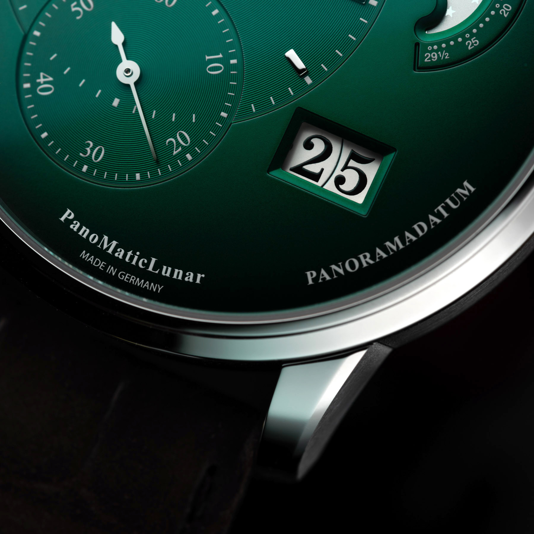 First Look: Glashütte Original PanoMaticLunar In Forest Green Watch Releases 