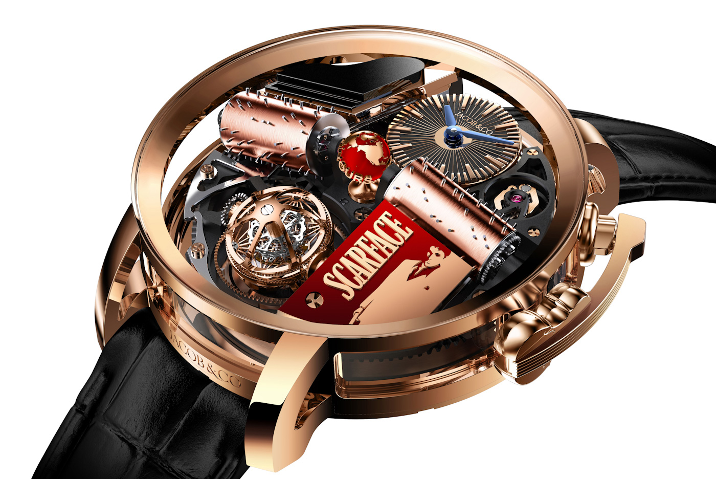 Jacob & Co. Unveils Limited-Edition Opera Scarface Watch Releases 