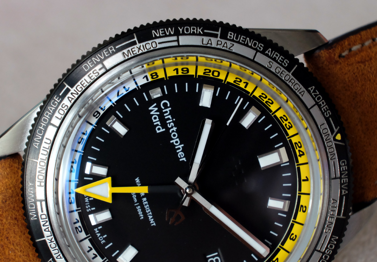 Christopher Ward C65 GMT Worldtimer Review Wrist Time Reviews 