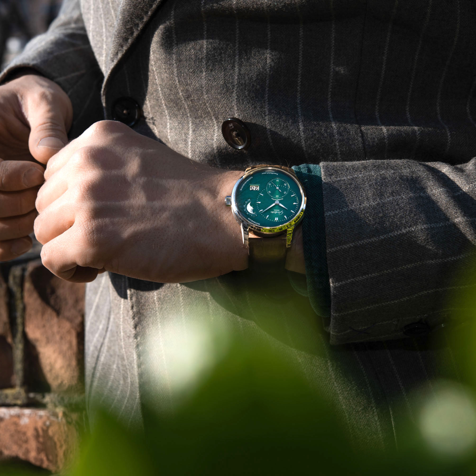 First Look: Glashütte Original PanoMaticLunar In Forest Green Watch Releases 