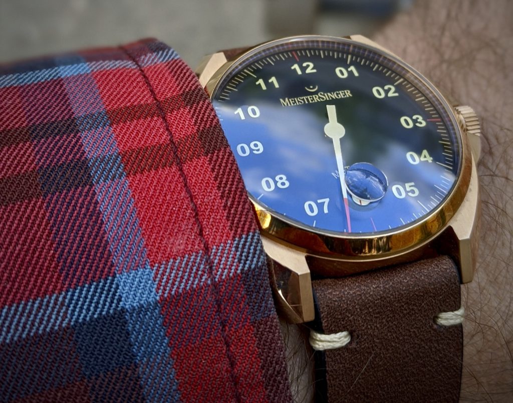 MeisterSinger Metris Bronze Watch Review Wrist Time Reviews 