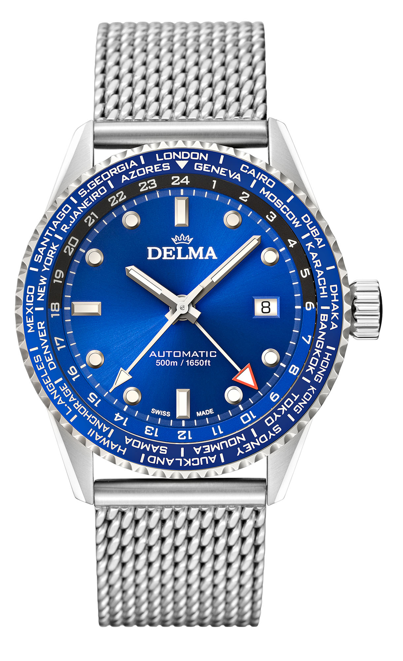 Delma Launches New Cayman Worldtimer Watch Watch Releases 