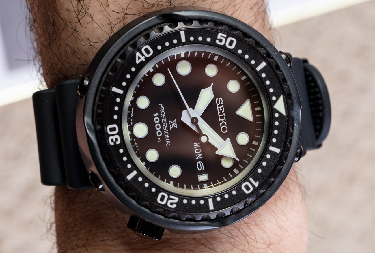 Hands-On: Seiko Prospex S23631 Watch Is Ode To Original 1970s Tuna Diver Hands-On 