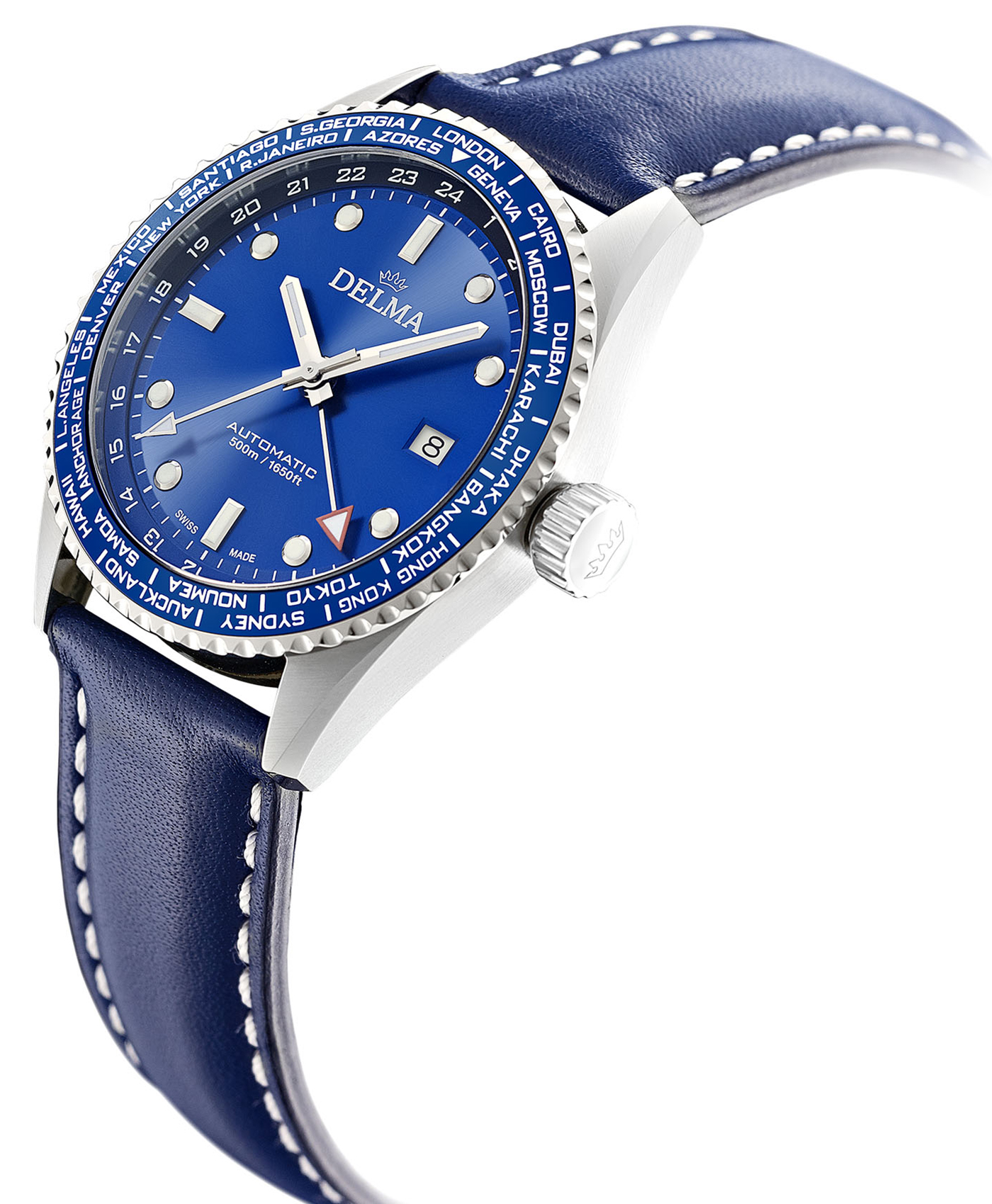 Delma Launches New Cayman Worldtimer Watch Watch Releases 