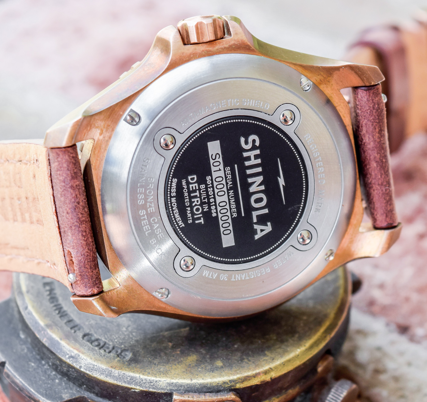 Shinola Bronze Monster Automatic 43mm Watch Review Wrist Time Reviews 