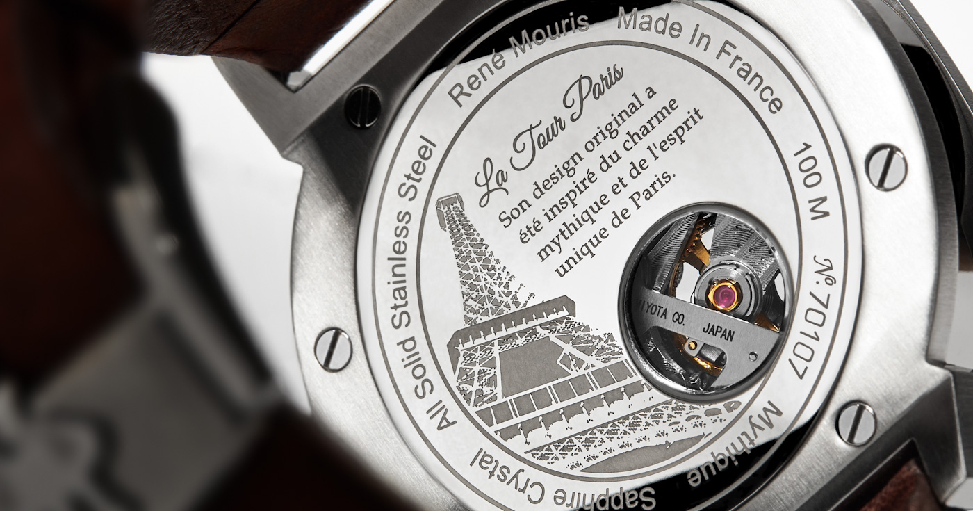 René Mouris Captures The Distinctive Style Of Paris In The Limited-Edition Mythique Collection Watch Releases 