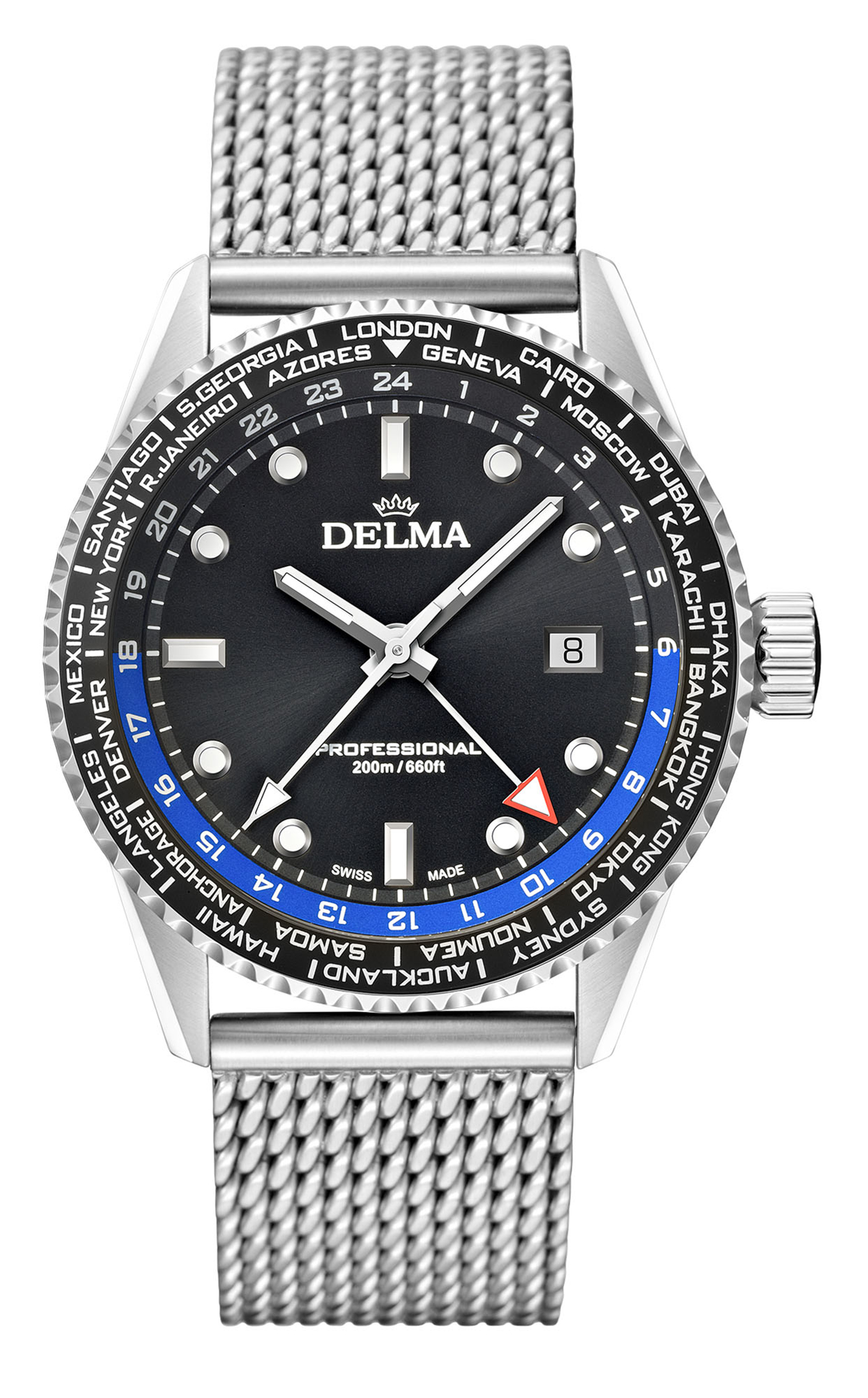 Delma Launches New Cayman Worldtimer Watch Watch Releases 