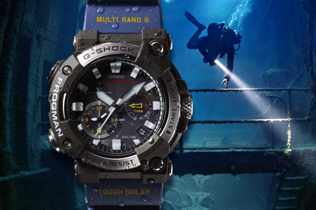 Casio G-Shock Introduces First-Ever Analog Frogman Watch Watch Releases 