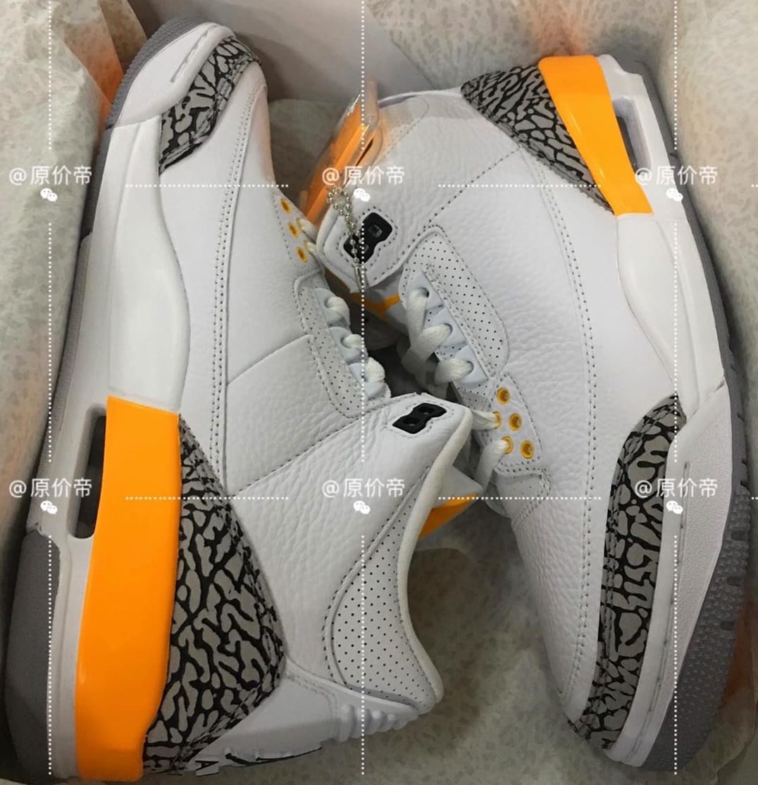 Air Jordan 3 Retro Women's 'Laser Orange' CK9246-108 Side