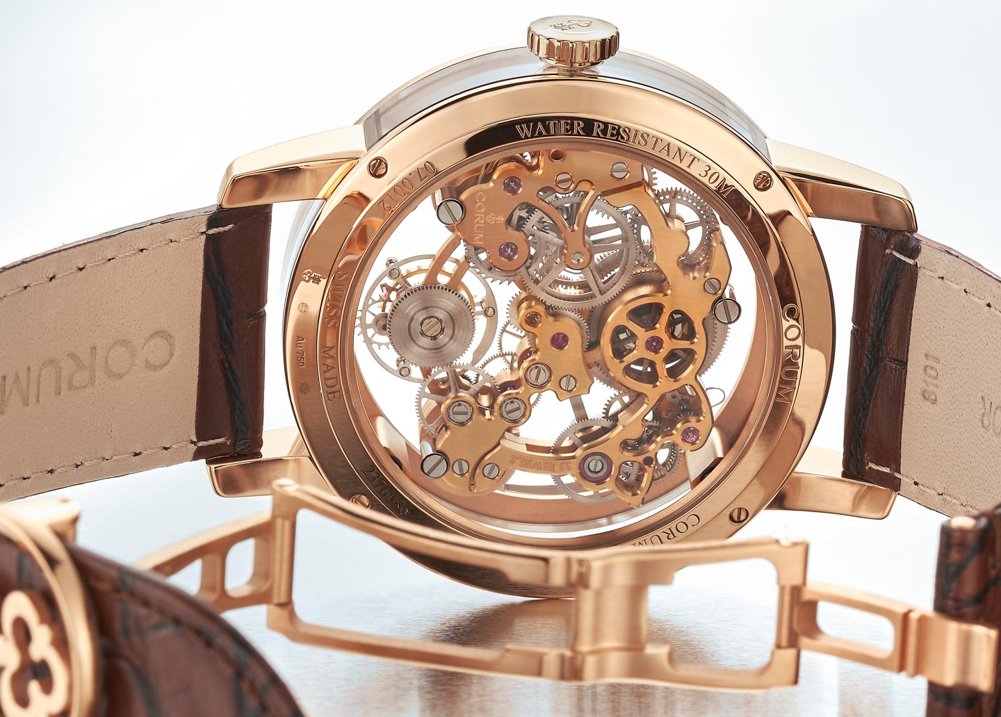 Limited Edition Corum LAB02 Skeleton Watch Comes With Flying Gear Train Watch Releases 