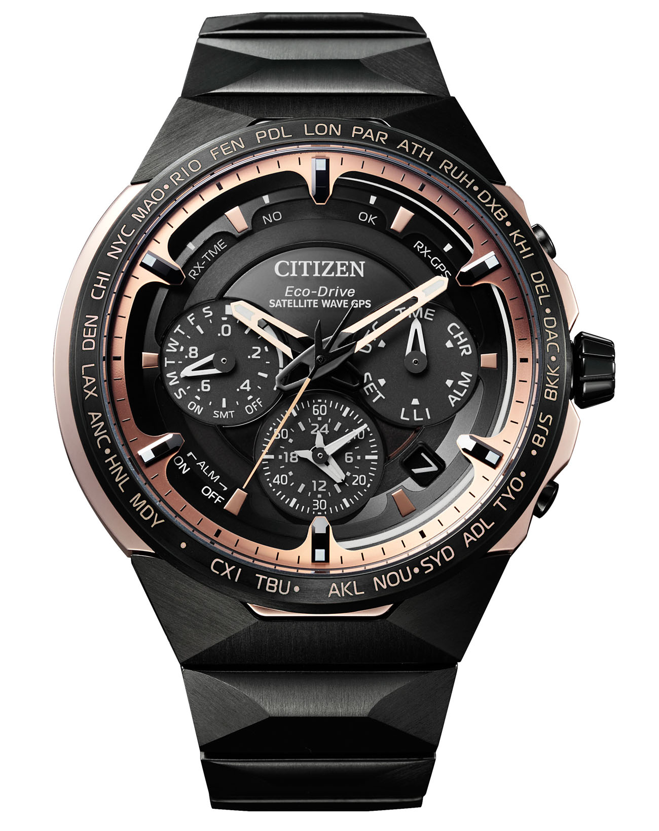 Citizen Satellite Wave GPS F950 50th Anniversary Of Titanium Technology Limited Model Watch Watch Releases 