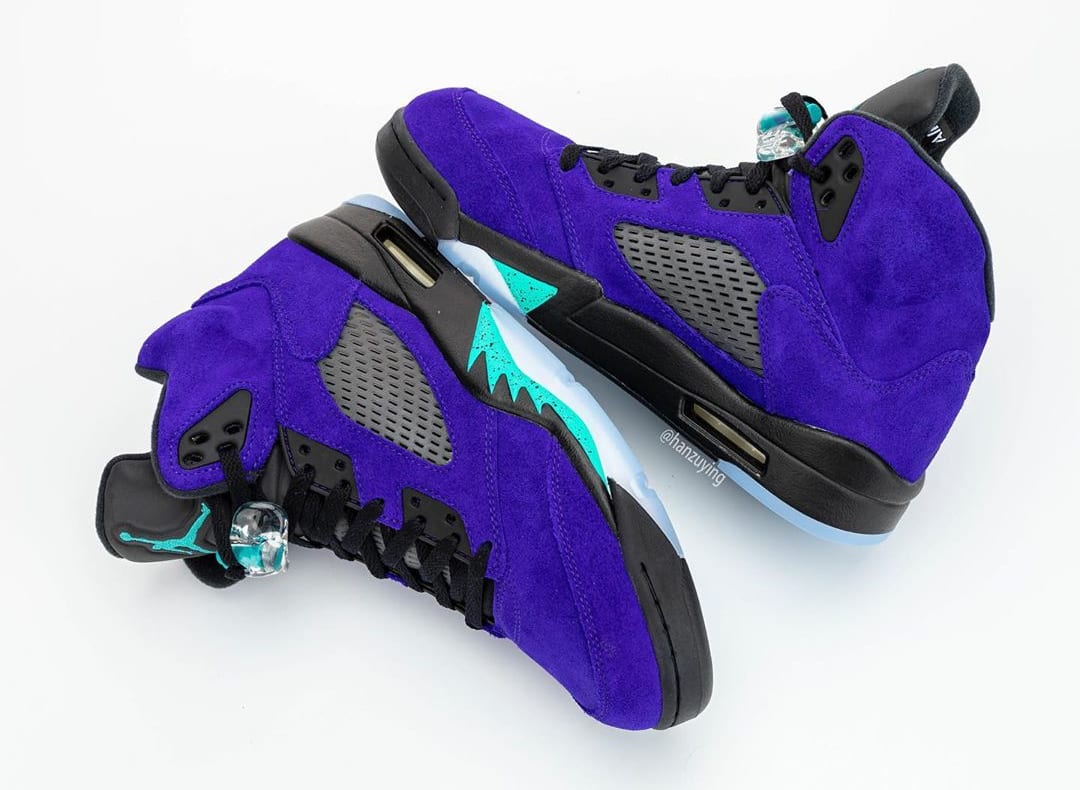 Air Jordan 5 Retro 'Alternate Grape' 136027-500 Side