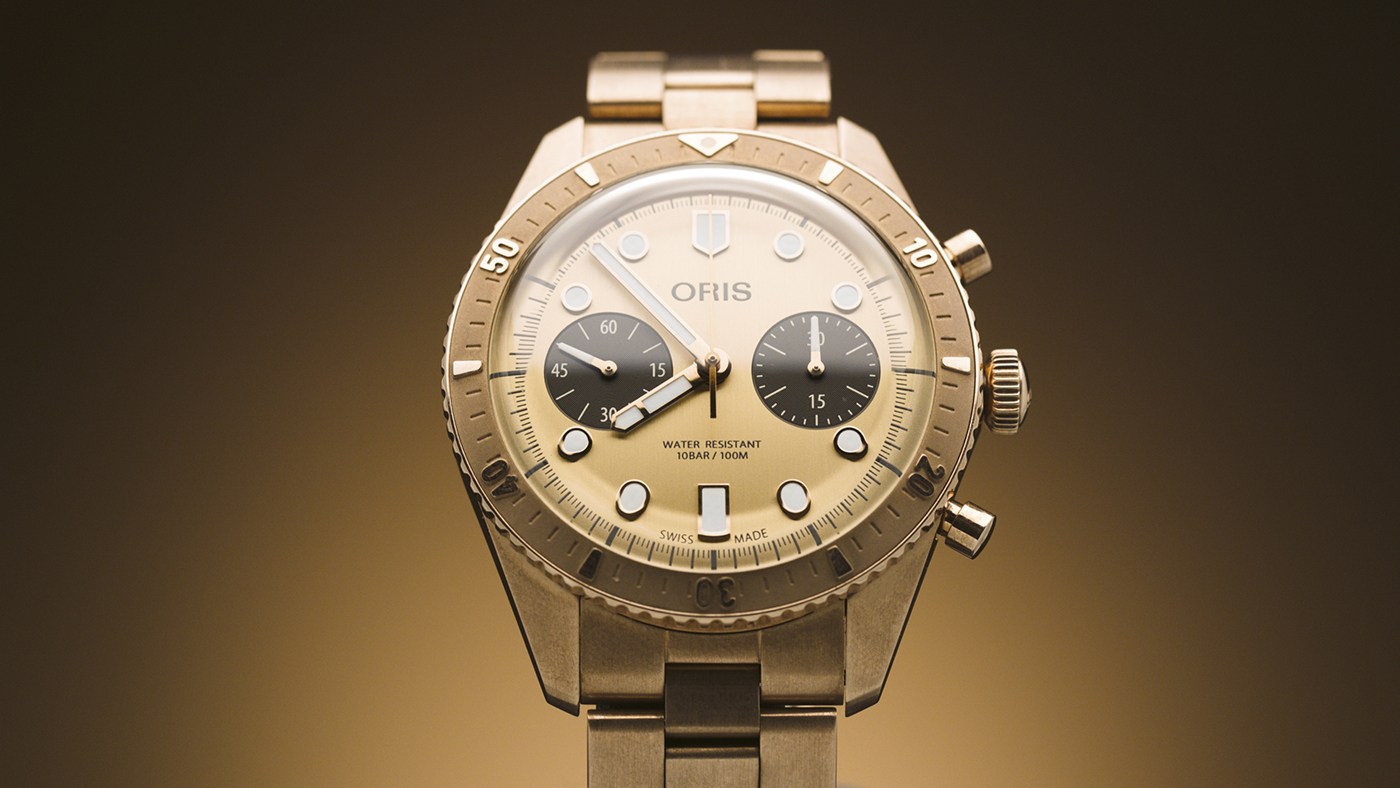 Oris Reveals New Limited Hölstein Edition 2020 Chronograph With Solid Bronze Bracelet Watch Releases 