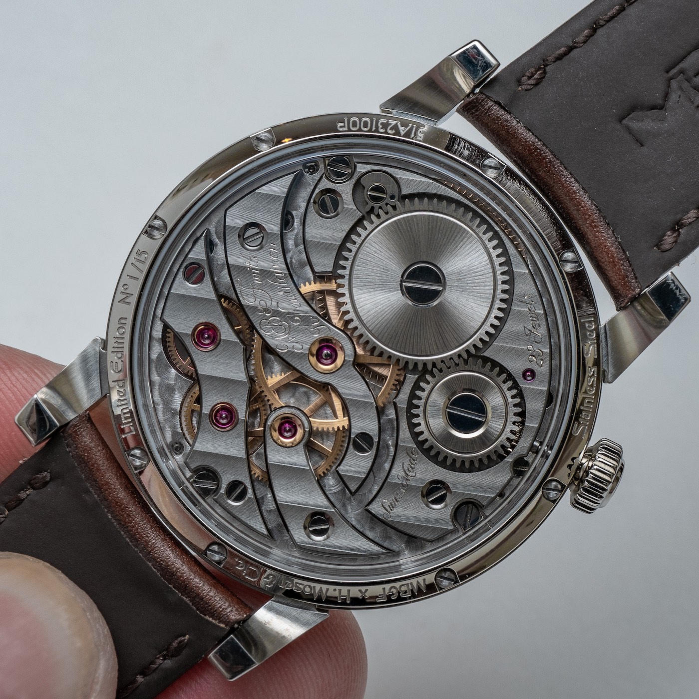 Hands-On Debut: H. Moser & Cie X MB&F Collaborate On Two Remarkable Steel Watches Hands-On 