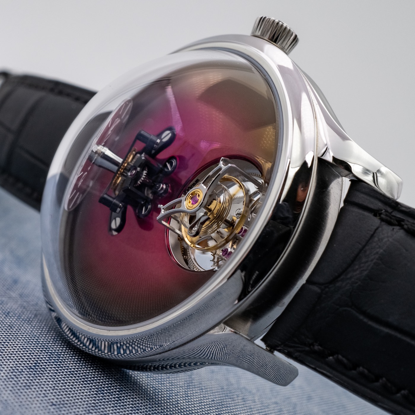 Hands-On Debut: H. Moser & Cie X MB&F Collaborate On Two Remarkable Steel Watches Hands-On 