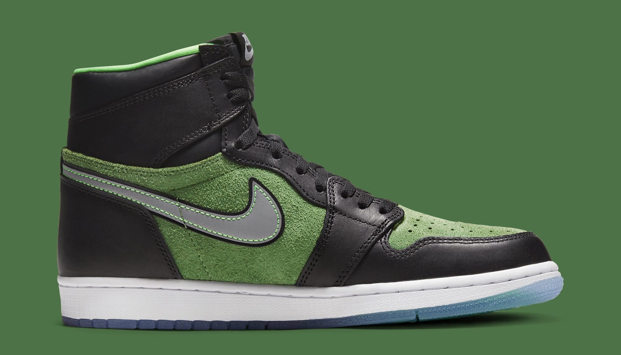 Air Jordan 1 High Zoom 'Rage Green' CK6637-002 Medial