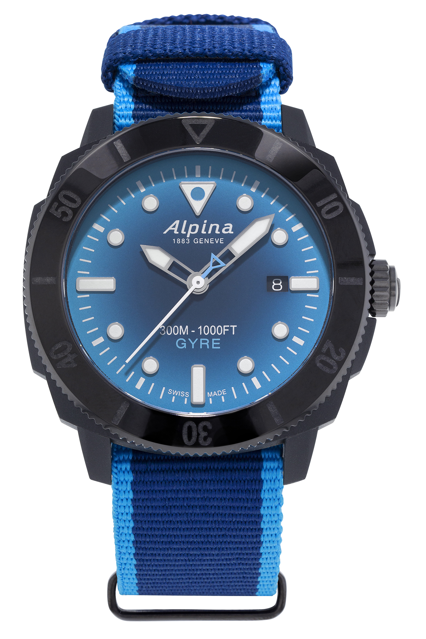 Alpina Debuts Limited Edition Seastrong Diver Gyre Automatic Made Of Recycled Ocean Plastics Watch Releases 