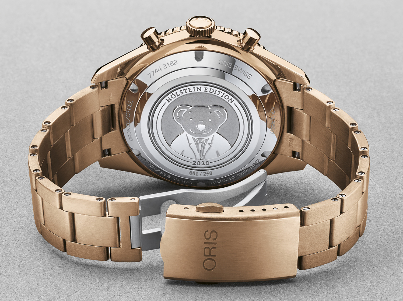 Oris Reveals New Limited Hölstein Edition 2020 Chronograph With Solid Bronze Bracelet Watch Releases 