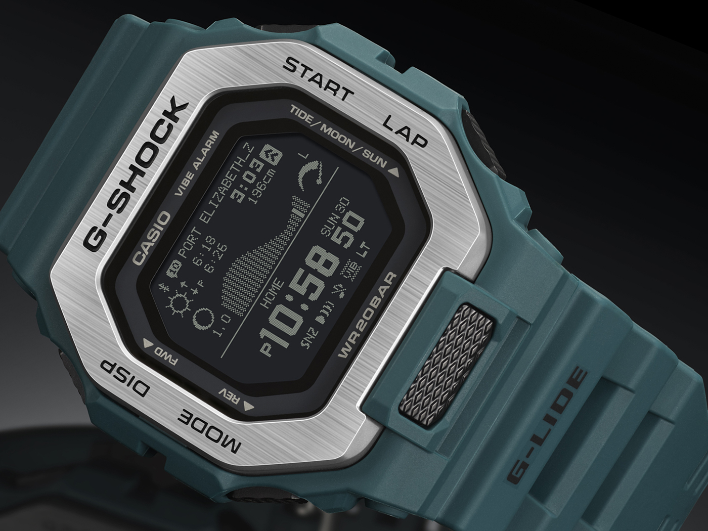 Casio Updates G-Shock G-Lide Series With Three New Models Designed For Surfers Watch Releases 