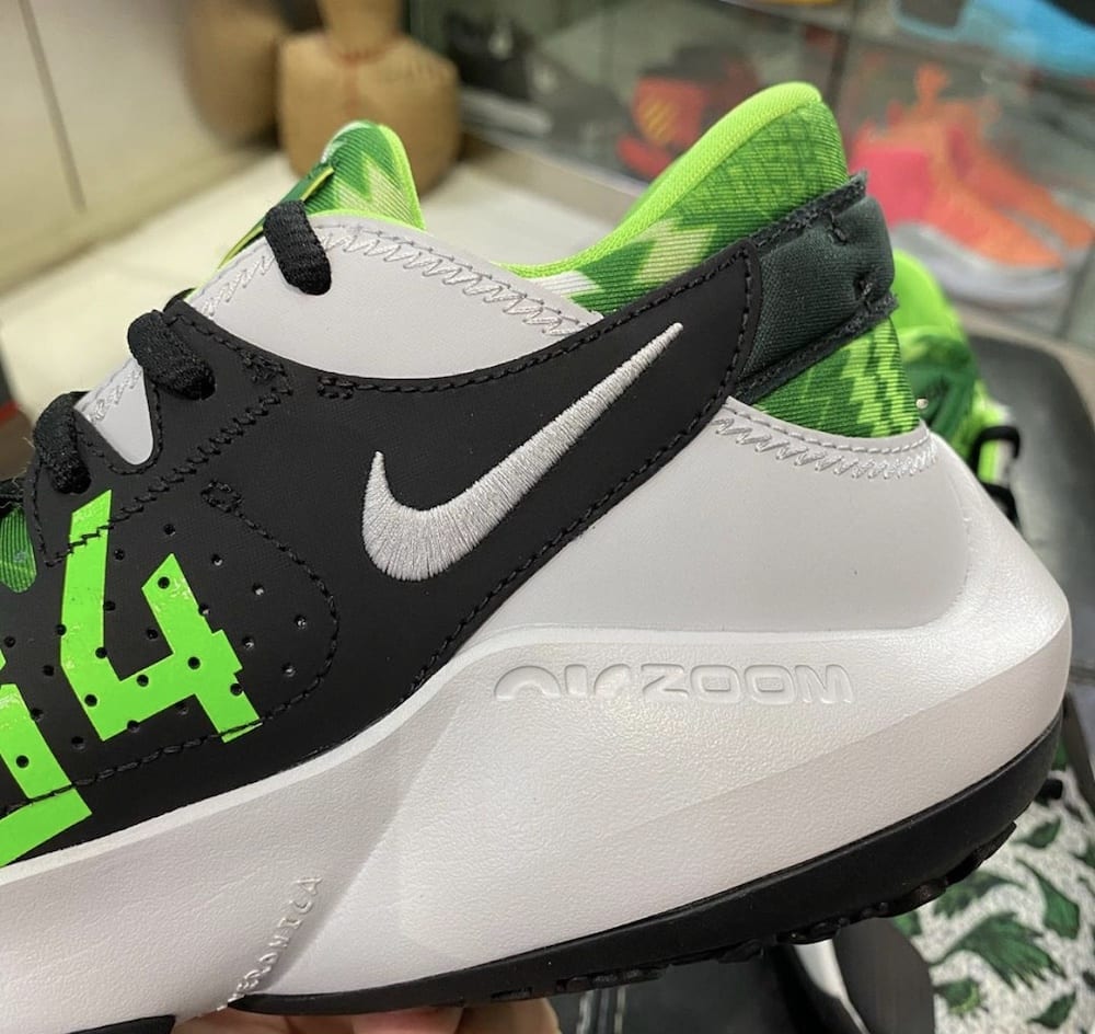 Nike Zoom Freak 2 White Green Release Date DA0907-002 Medial Close