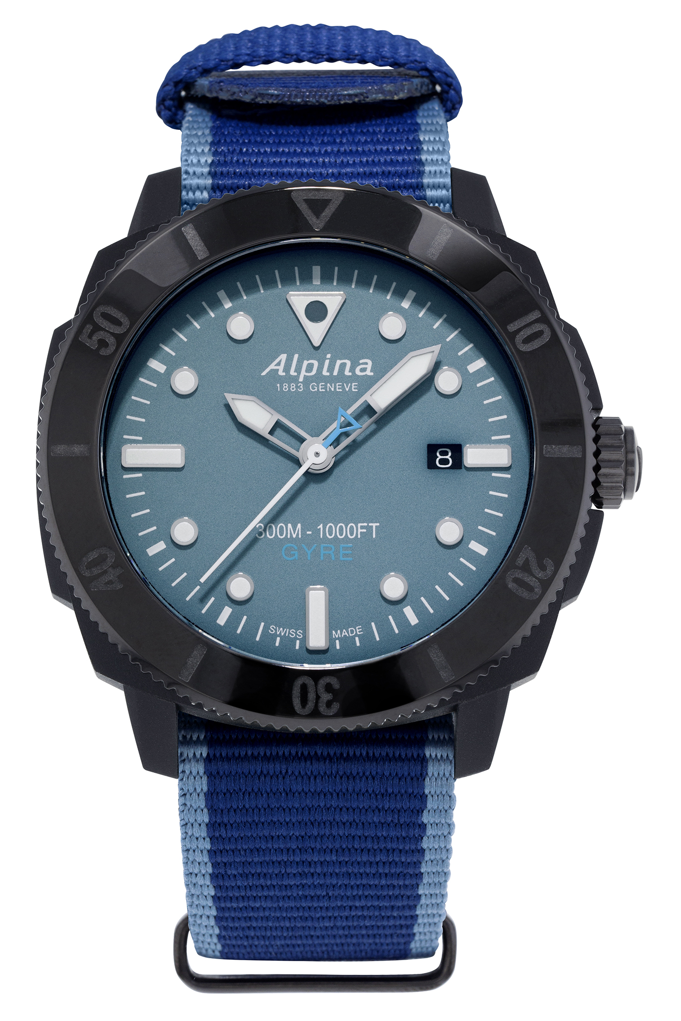 Alpina Debuts Limited Edition Seastrong Diver Gyre Automatic Made Of Recycled Ocean Plastics Watch Releases 