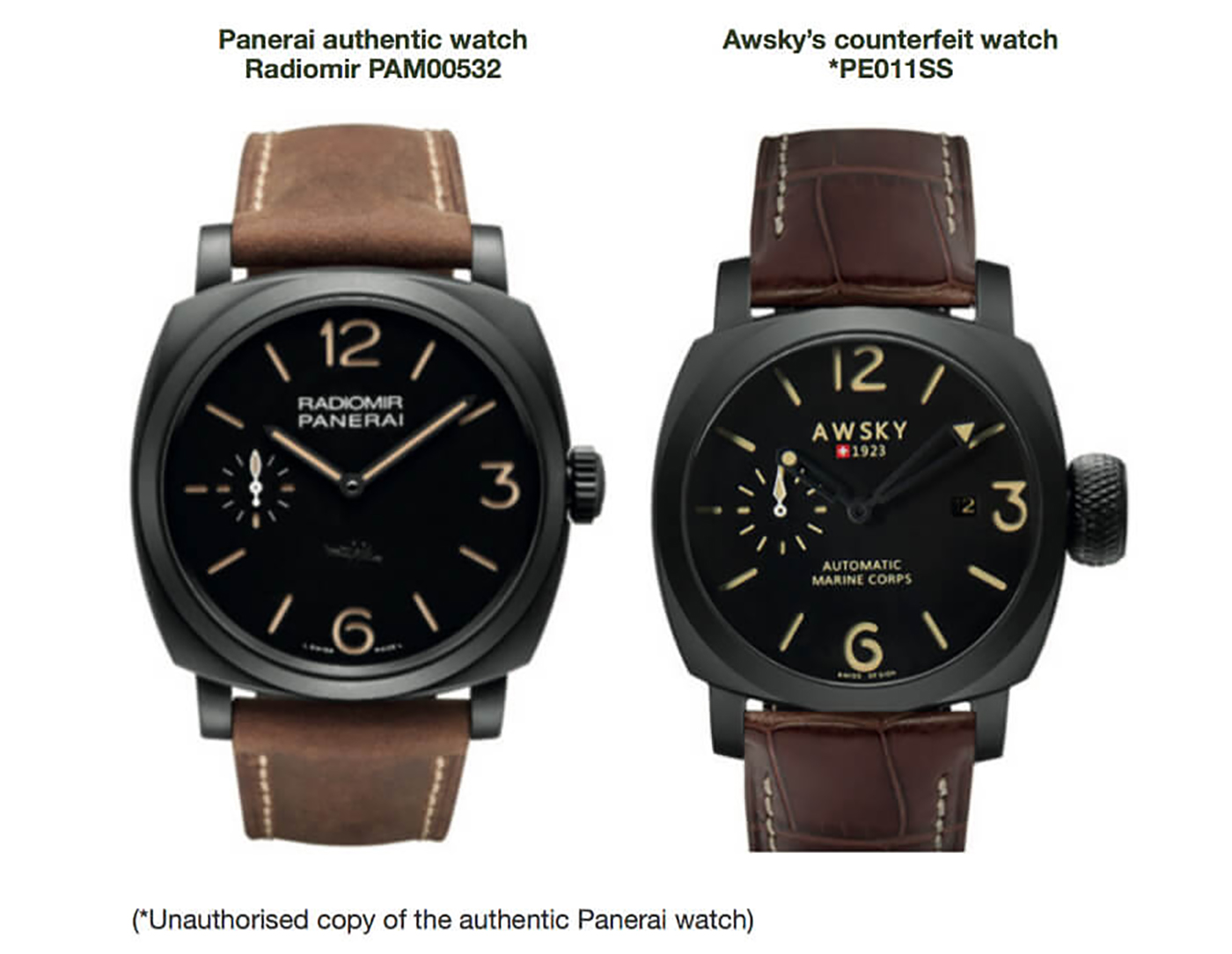 Panerai Watches Defends Intellectual Property Against Copycat Manufacturer In China Watch Industry News 