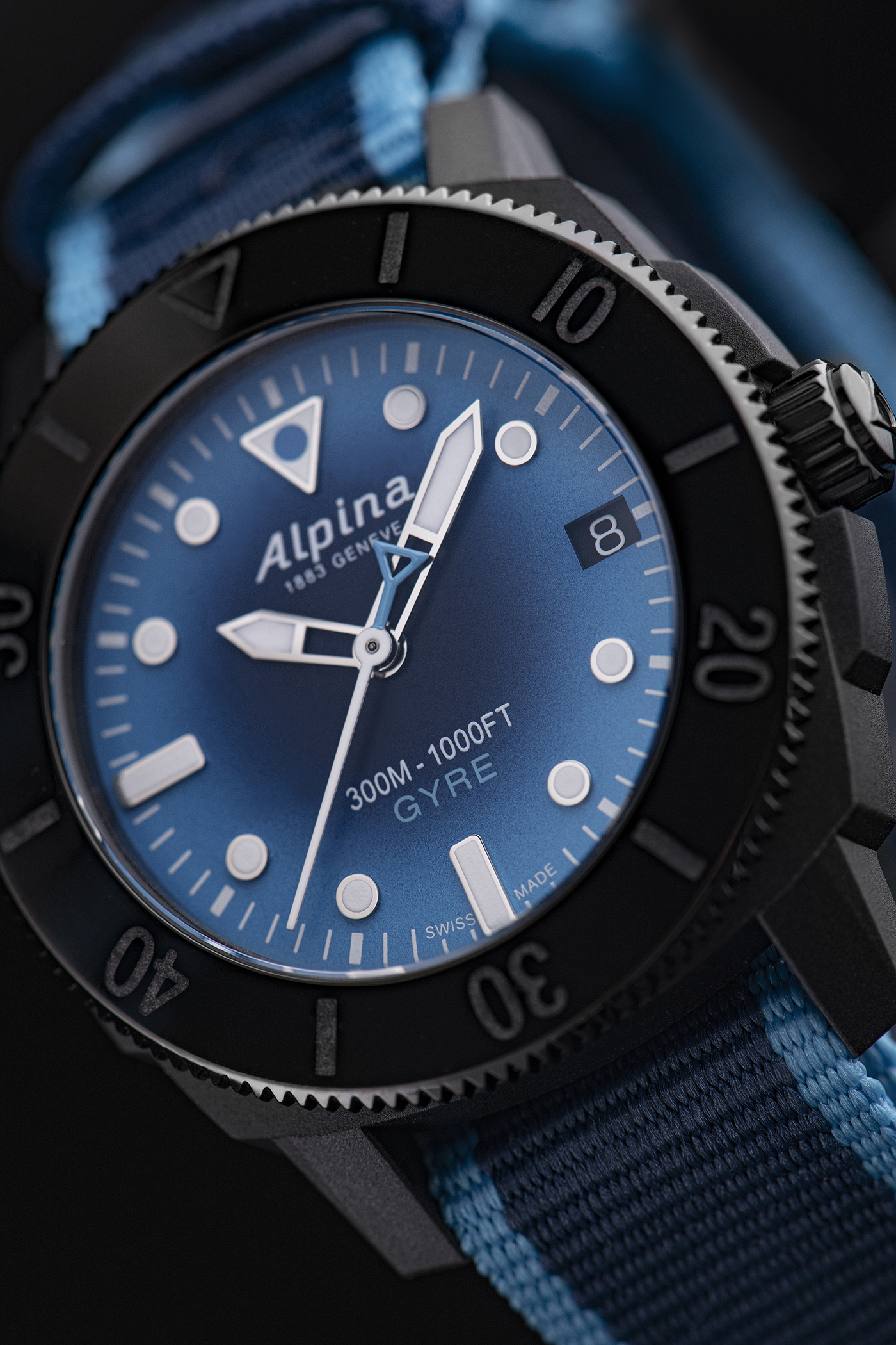 Alpina Debuts Limited Edition Seastrong Diver Gyre Automatic Made Of Recycled Ocean Plastics Watch Releases 