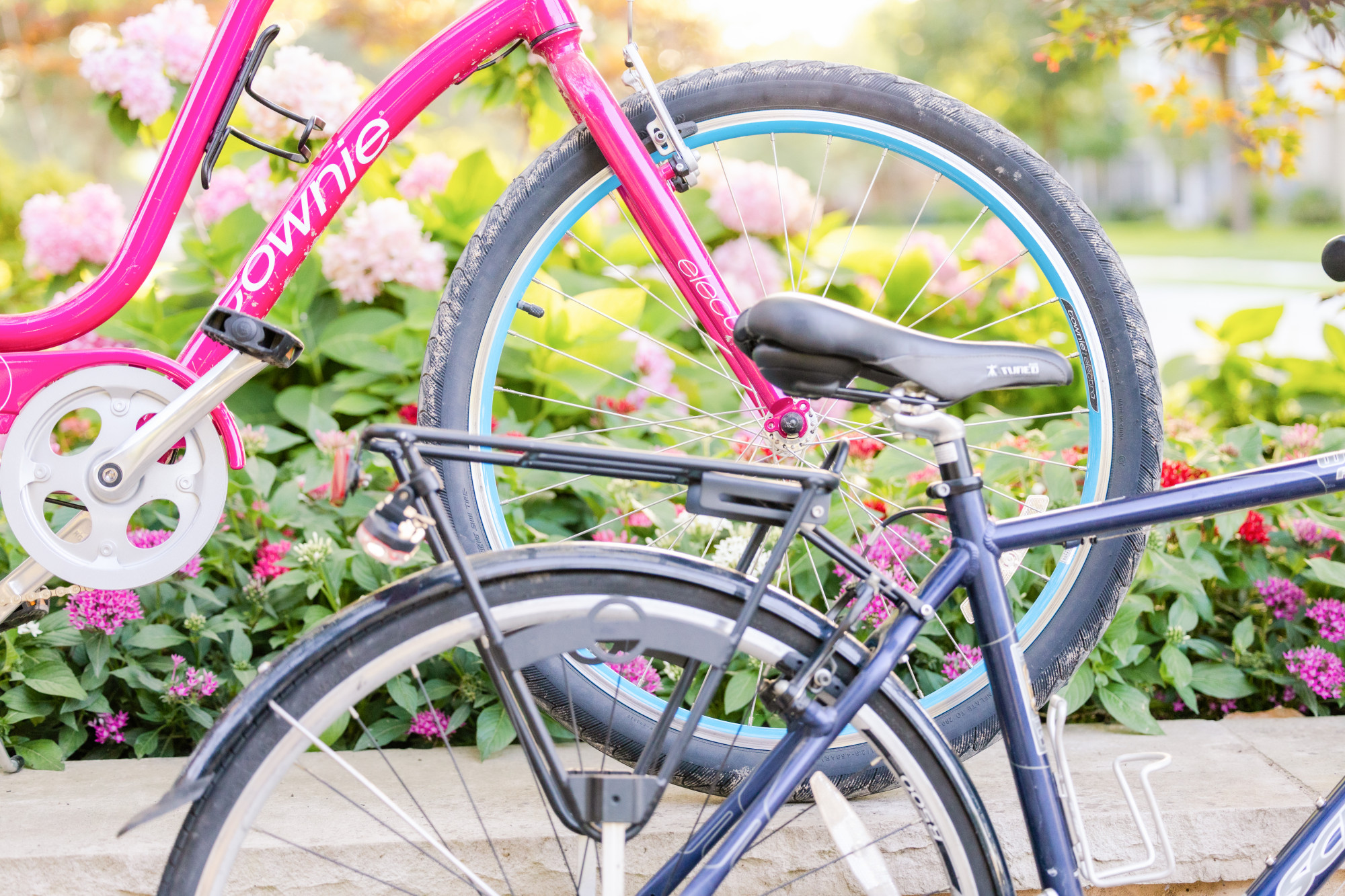 bike ride with mom