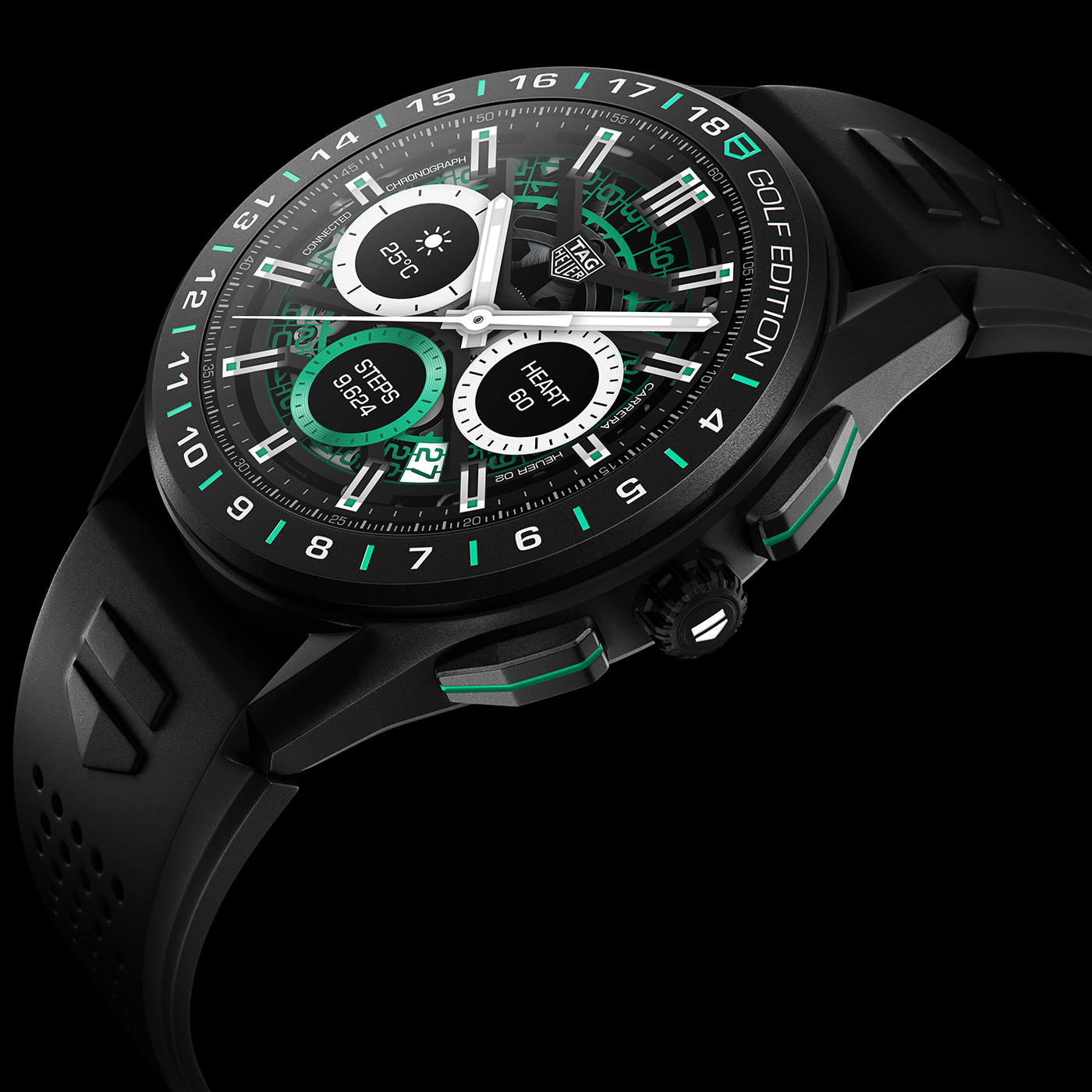 TAG Heuer Debuts New Connected Golf Edition Watch Releases 