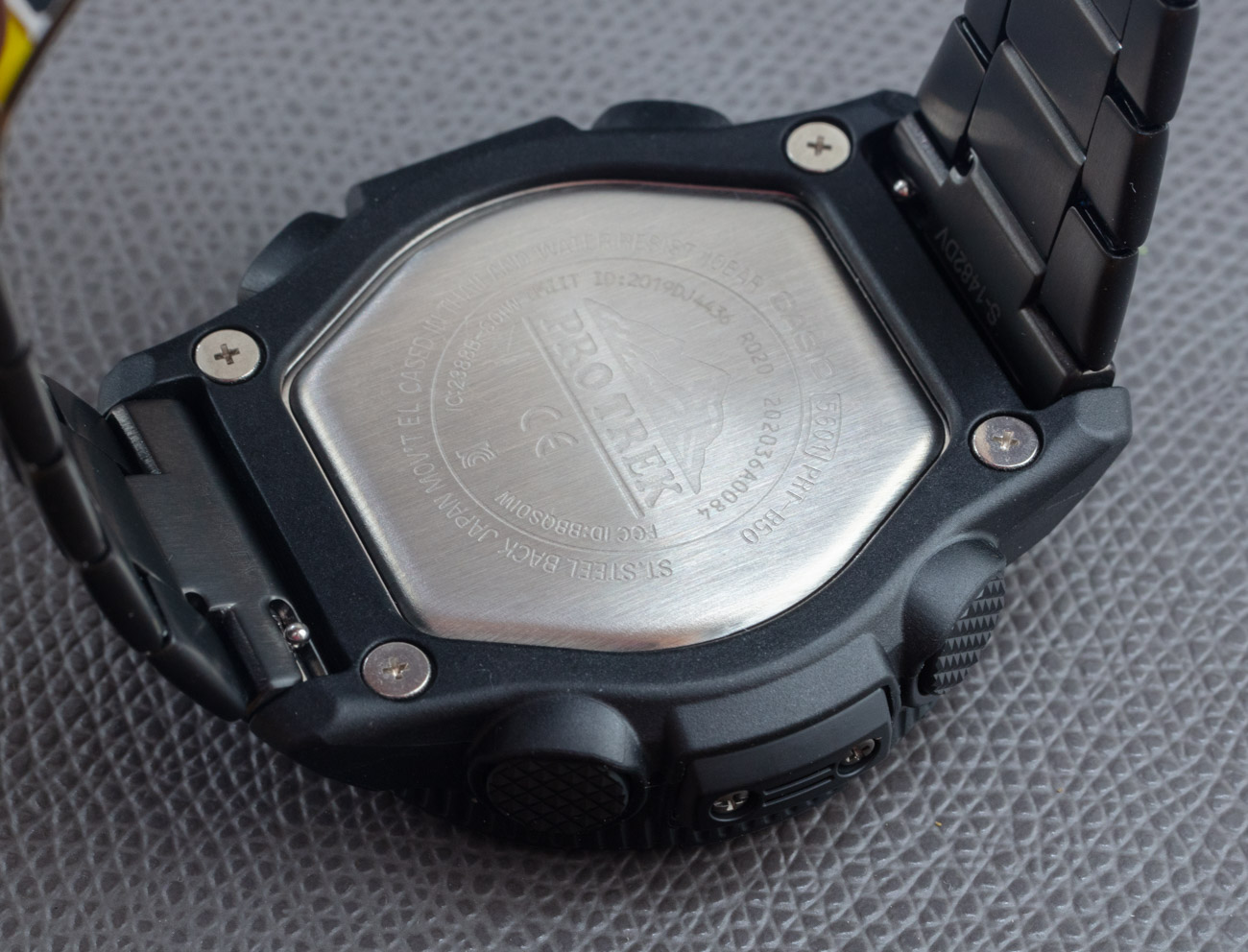 Watch Review: Casio Pro Trek PRT-B50 Black Titanium Casio Wrist Time Reviews 