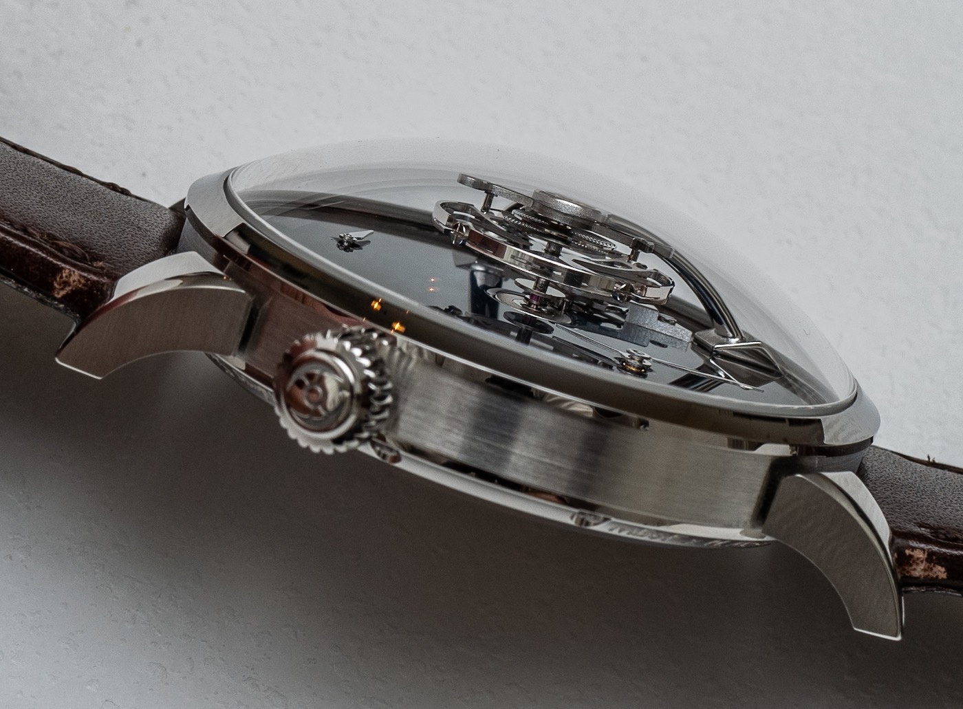 Hands-On Debut: H. Moser & Cie X MB&F Collaborate On Two Remarkable Steel Watches Hands-On 